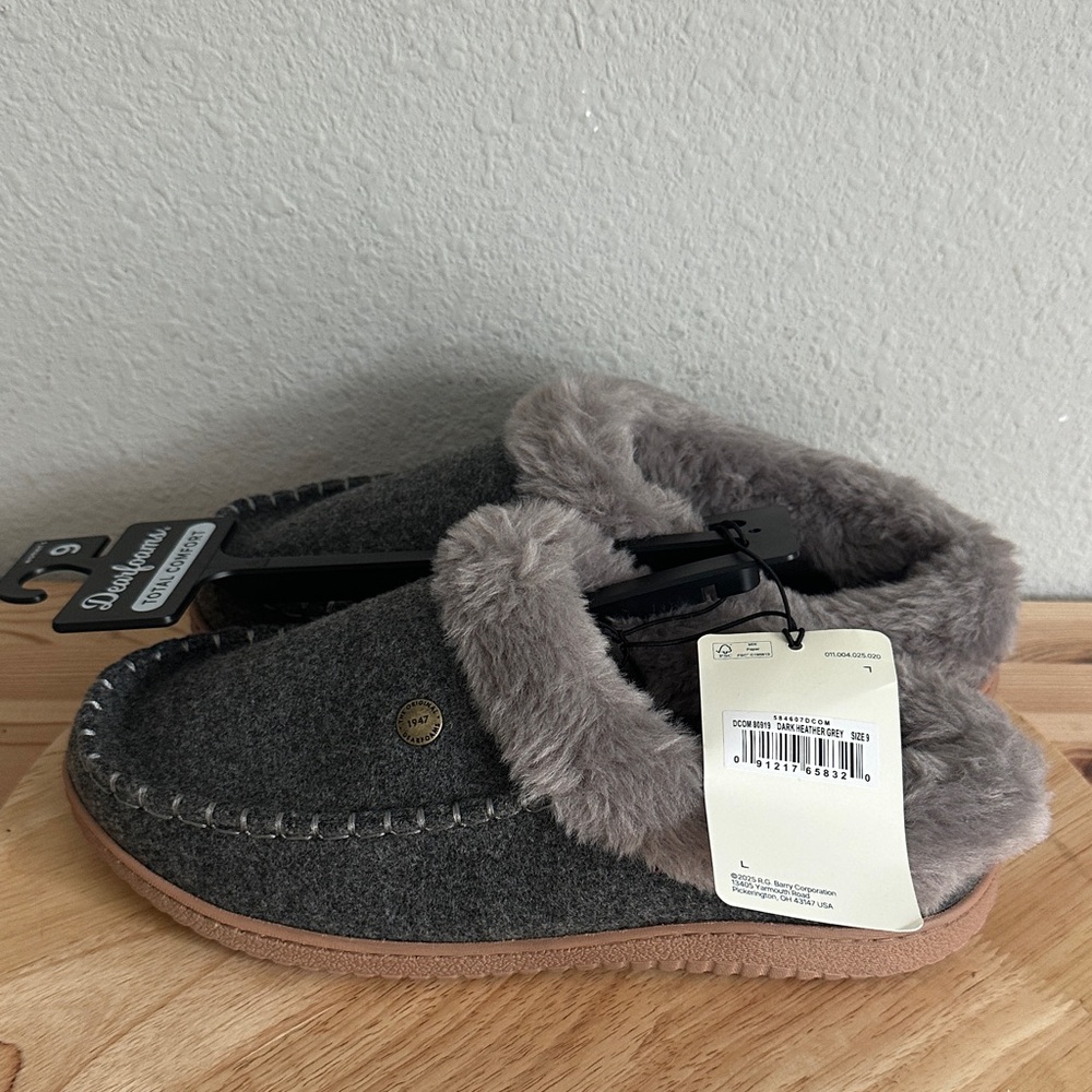 Dearfoams Atley Womens Clog Slippers